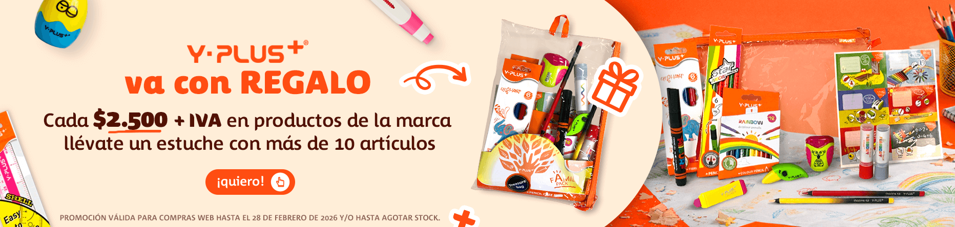 Y-Plus con regalo