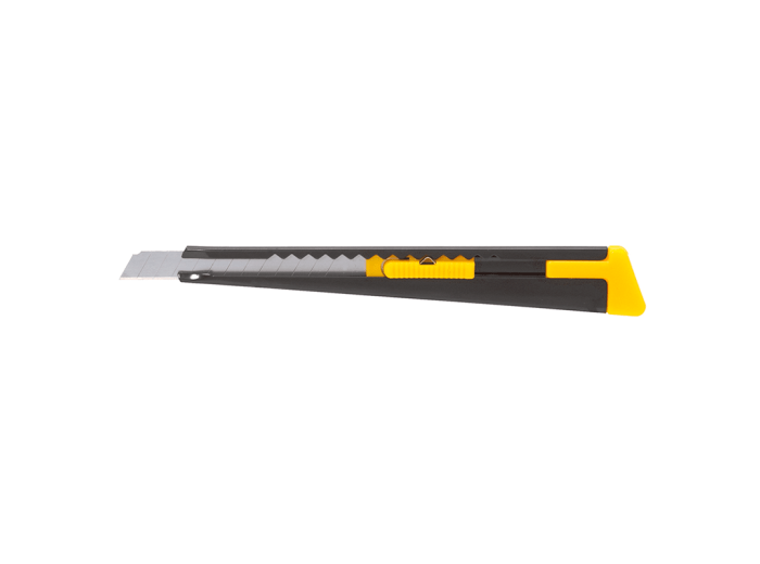 Trincheta metálica de hoja fina Plus Office 145 9 mm