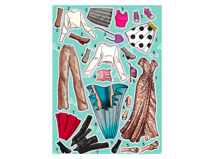 Libro "Barbie: Vistiendo a la moda" Sicoben