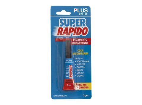 Pegamento Super Rápido Plus Office 3 gr