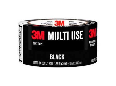 Cinta ducto Scotch 48 mm x 18,2 m color negro
