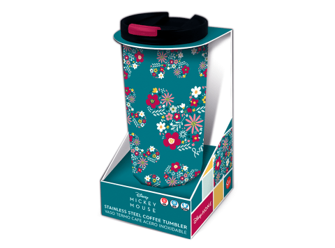 Vaso térmico Mickey Mouse de acero inoxidable 425ml