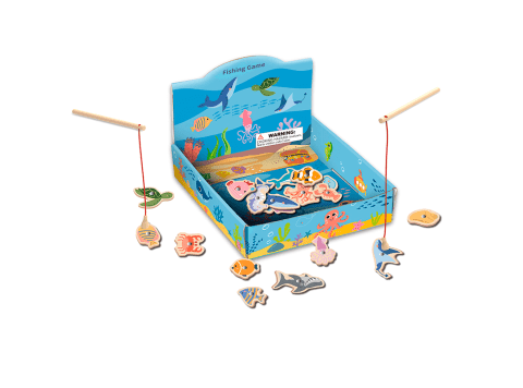 Juego de pesca en madera Hi Pando