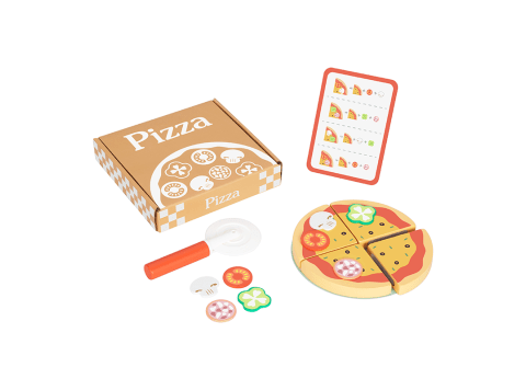 Set de pizza en madera Hi Pando