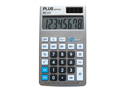 Calculadora de bolsillo Plus Office B115