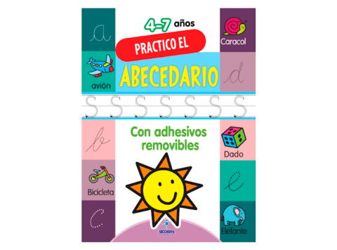 Libro "Practico en casa: Abecedario" Sicoben