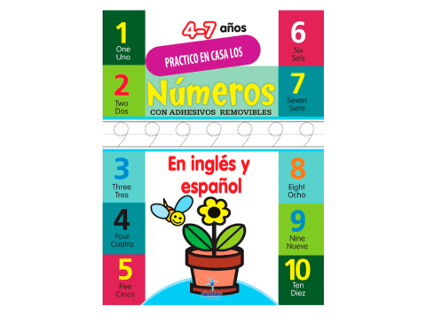 Libro "Practico en casa: Números" Sicoben