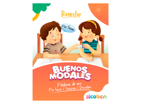 Libro "Bienestar: Buenos modales" Sicoben