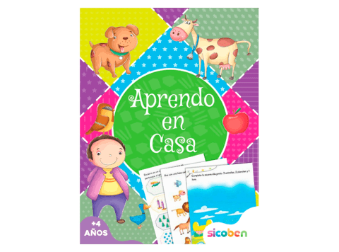 Libro "Aprendo en casa: Vol. 2" Sicoben