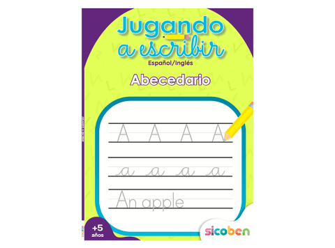 Libro "Jugando a escribir: Abecedario" Sicoben