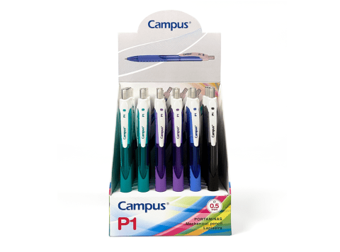 Portaminas Campus P1 0.5 mm con exhibidor 36 unidades