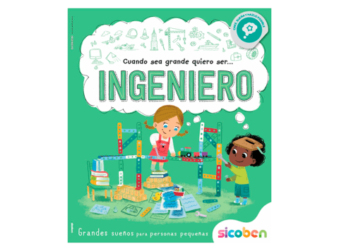 Libro de lectura infantil Colección Cuando sea grande - Quiero ser ingeniero Sicoben