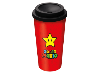 Vaso térmico de polipropileno Mario Bros 520 ml