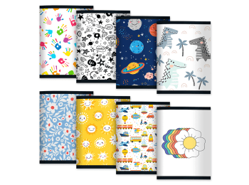 Cuaderno Campus University tapa flexible rayado engrampado 48 hojas 60 grs Caja master x 80 unidades