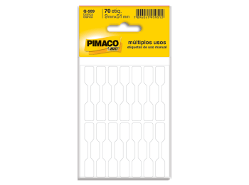 Etiquetas autoadhesivas Pimaco para joyería 50*9 mm Paquete x 70 etiquetas