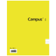 Cuaderno Campus University Tapa flexible rayado A5 con espiral 80 hojas 60 grs Paquete x 6