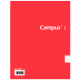 Cuaderno Campus University Tapa flexible rayado A5 con espiral 80 hojas 60 grs Paquete x 6